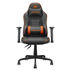 Cougar Fusion S Ergonomic Gaming Chair, Skin-Friendly PVC Faux Leather, Class 4 Gas Lift Cylinder