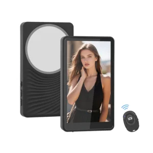 Genuine Reel Buddy Magnetic Selfie Screen, Real-Time Rear Camera Preview with HD Display