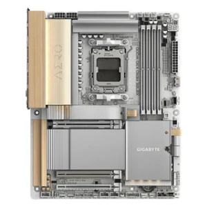 Gigabyte X870E AERO X3D WOOD EDITION Motherboard, Socket AM5, ATX Form Factor