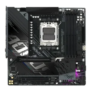 Gigabyte X870M AORUS ELITE WIFI7 Gaming Motherboard, AM5 Socket, mATX Form Factor