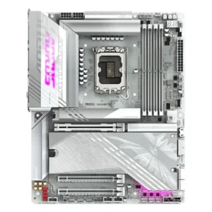 Gigabyte Z890 AORUS ELITE X ICE Motherboard, LGA1851 Socket, ATX Form Factor