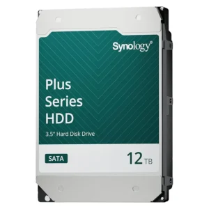 Synology Plus Series 3.5" SATA HDD, 12TB, 7200 RPM, 281 MB/s Data Transfer Speed