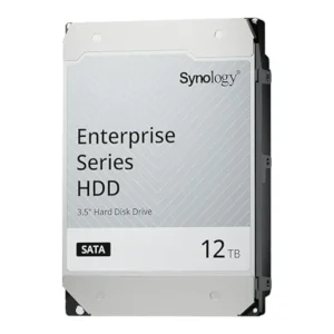 Synology Enterprise Series 3.5" SATA HDD, 12TB, 7200 RPM, 254 MB/s Data Transfer Speed