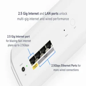NETGEAR Orbi 770 Series Tri-Band WiFi 7 Mesh System Pack Of 3, BE11000
