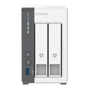 QNAP TS-216G 2 BAY Tower NAS BOX, ARM 4-core Cortex-A55 Processor, 4GB RAM, High-speed storage