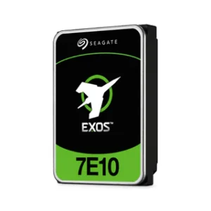 Seagate Exos 7E10 3.5" SATA HDD, 10TB, 7200 RPM, 263 MB/s Data Transfer Speed
