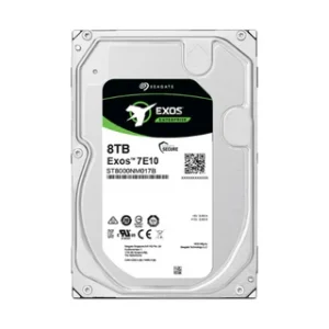 Seagate Exos 7E10 3.5" SATA HDD, 8TB, 7200 RPM, 255 MB/s Data Transfer Speed
